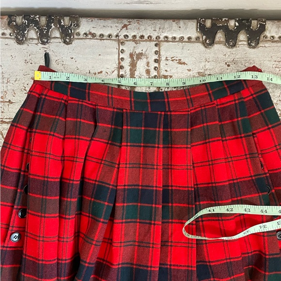 Vintage Plaid Maxi Skirt - Picture 12 of 14